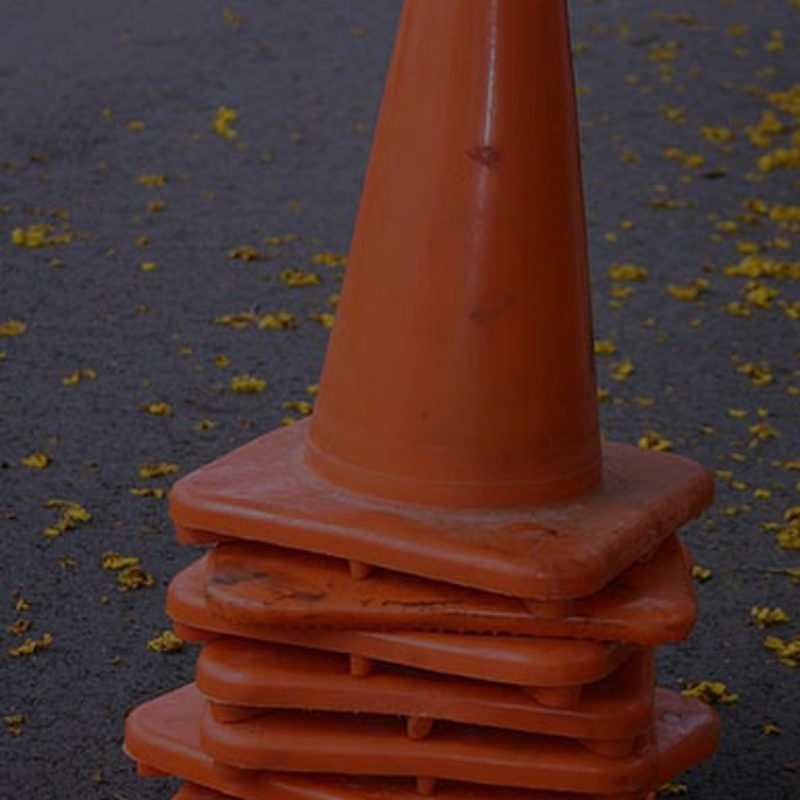 road cones