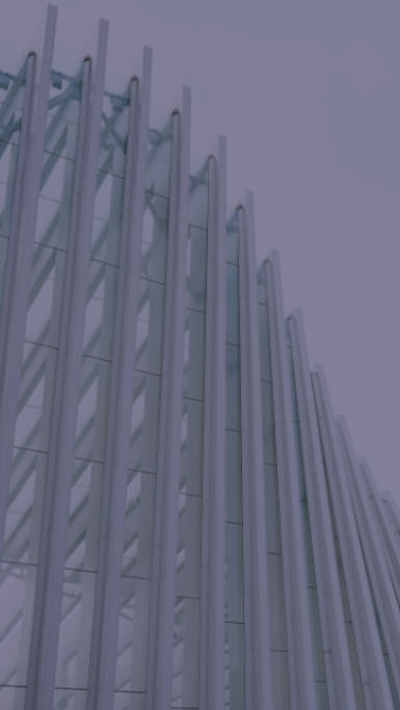 white abstract building 