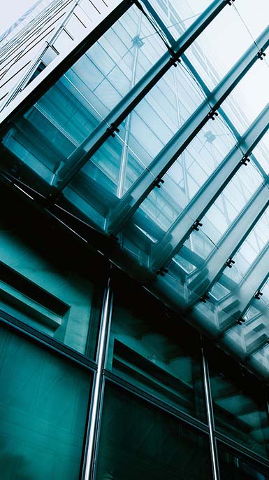 building glass