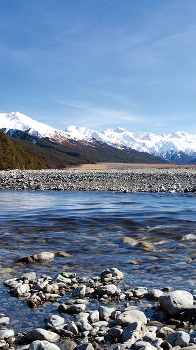 river stones