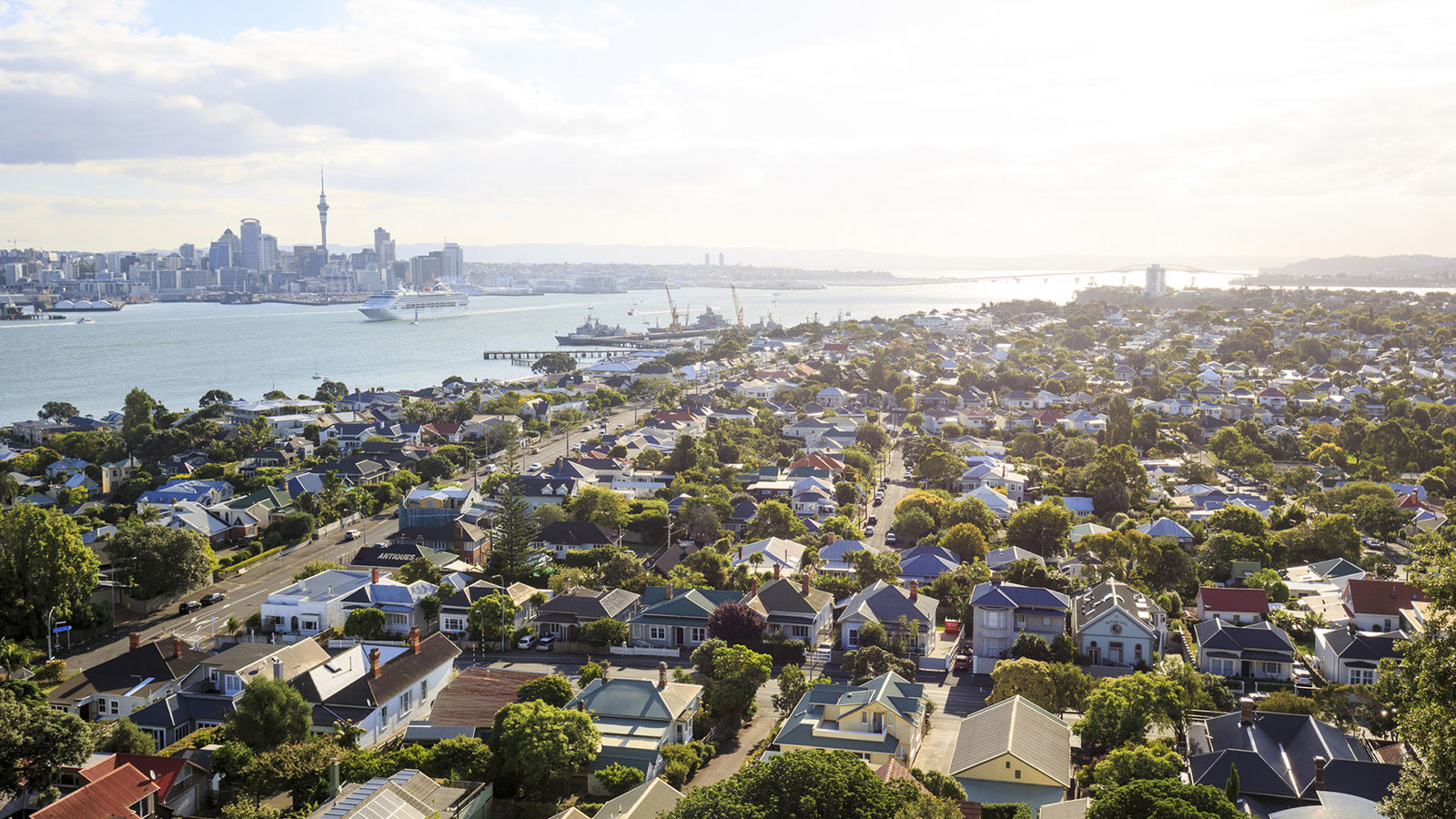 auckland from devonport