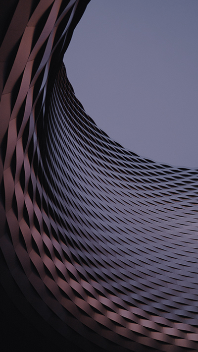Curved Building Abstract