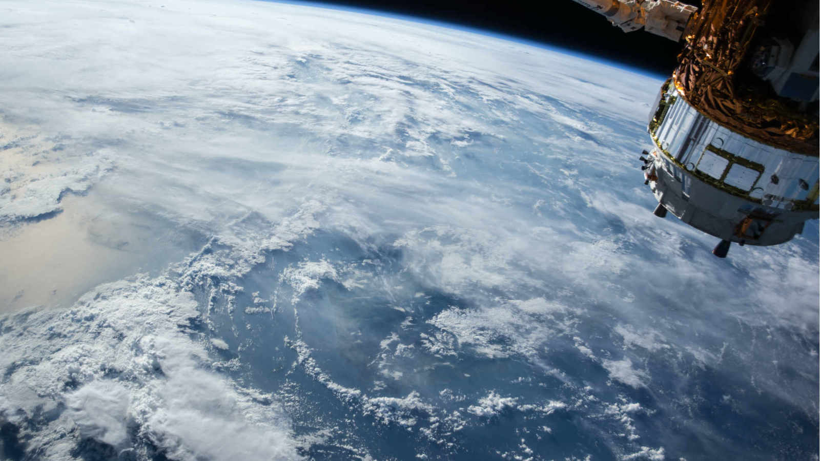 satellite over earth